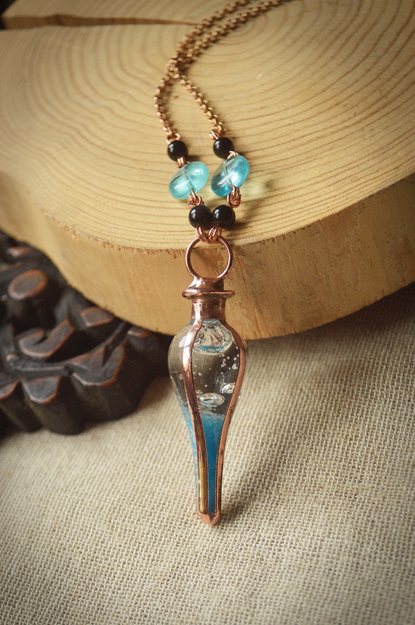 Lord's Mobile collaboration - Magic potion vial, fluorescent necklace